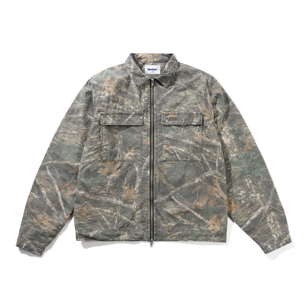 Ripstop Chore Jacket Forest Camo