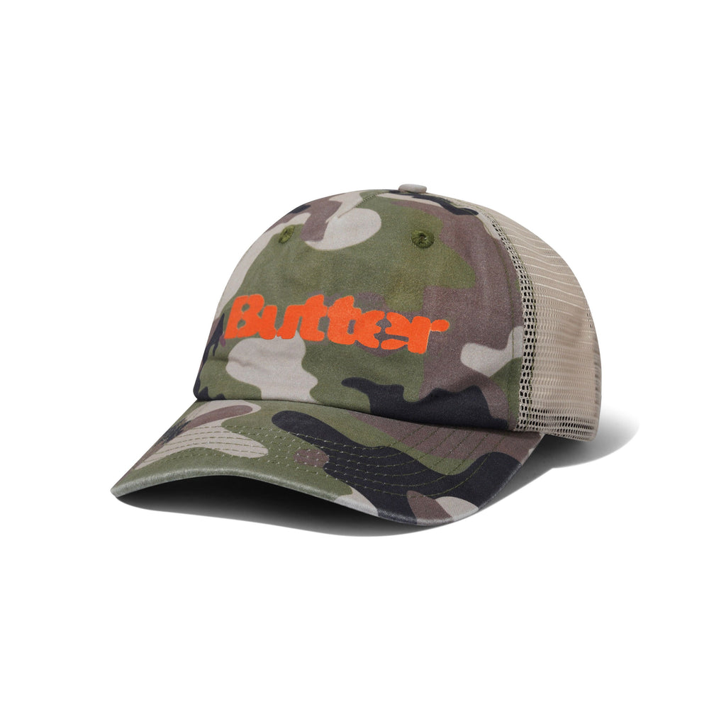 Stencil Trucker Cap Camo