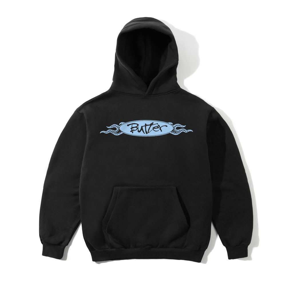 Flare Pullover Hood Black
