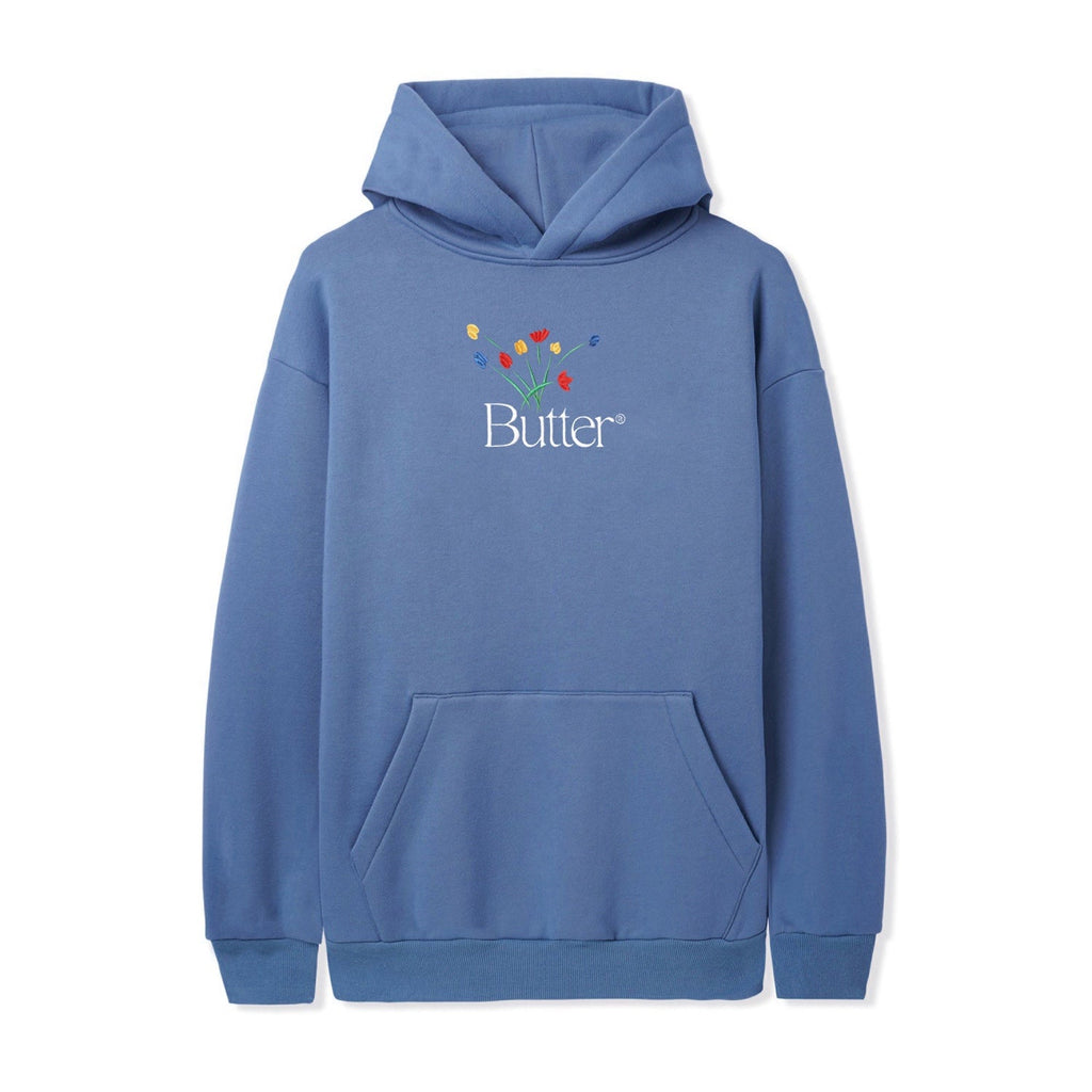 Bouquet Embroidered Pullover Hood