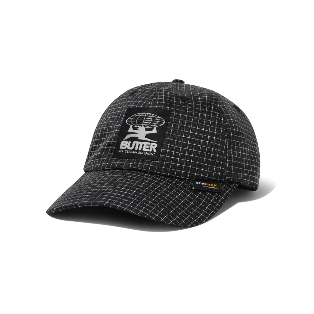 Cordura Terrain 6 Panel Cap Black