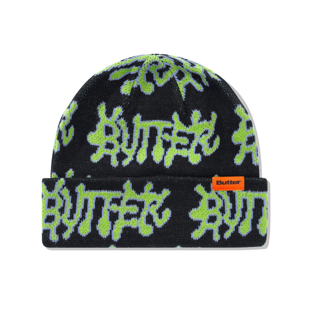 Butter Goods Halftone Cuff Beanie - Green | Flatspot