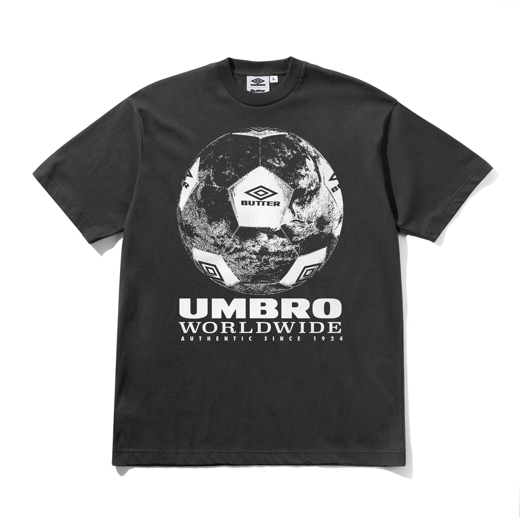 World Game Tee Washed Black