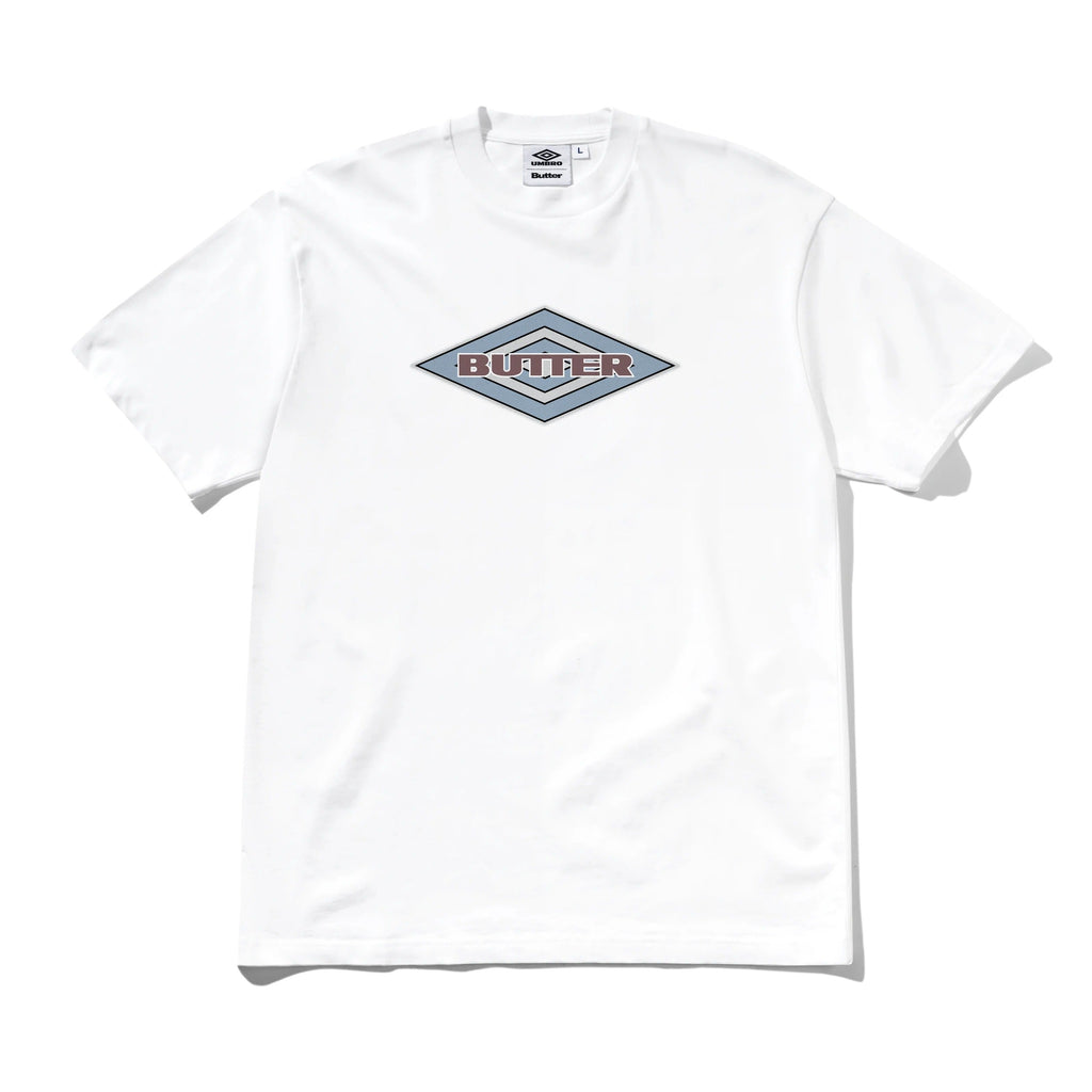 Diamond Logo Tee White