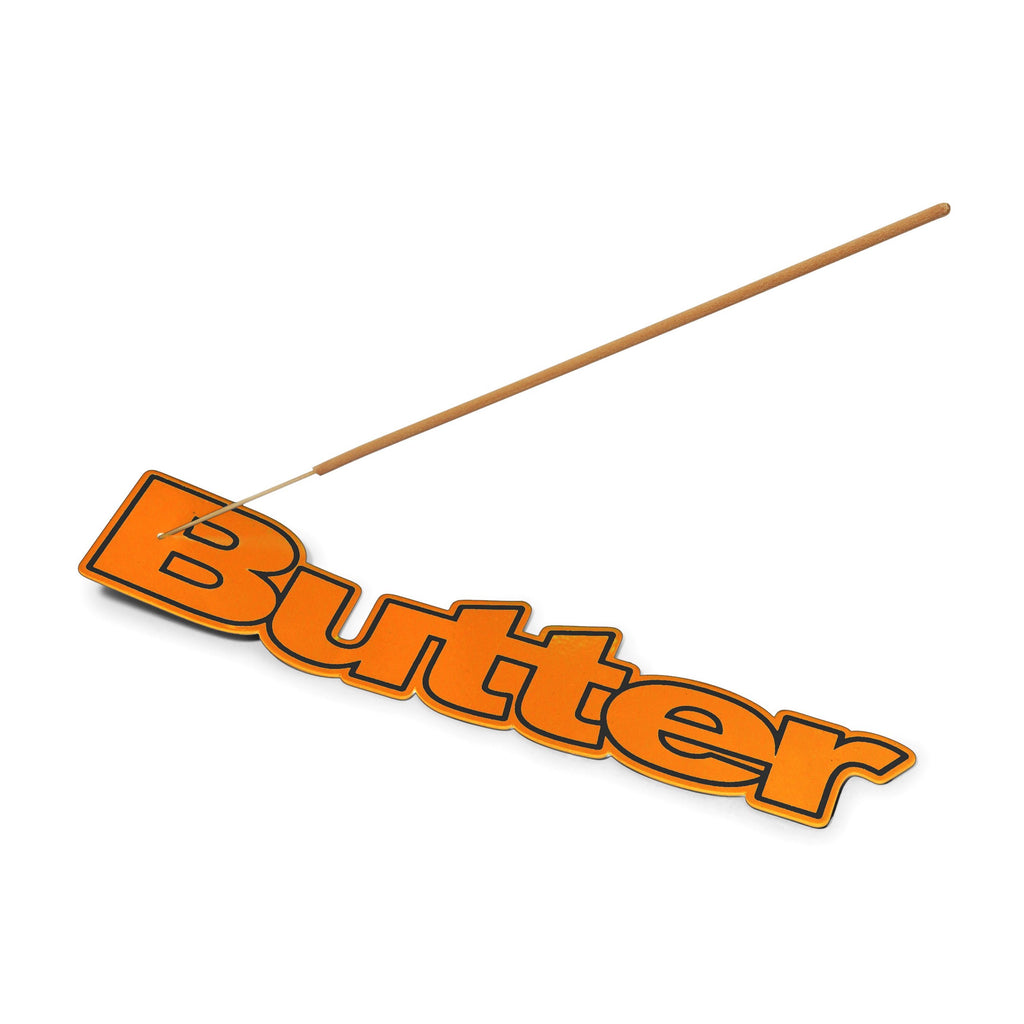 Metal Incense Holder Orange