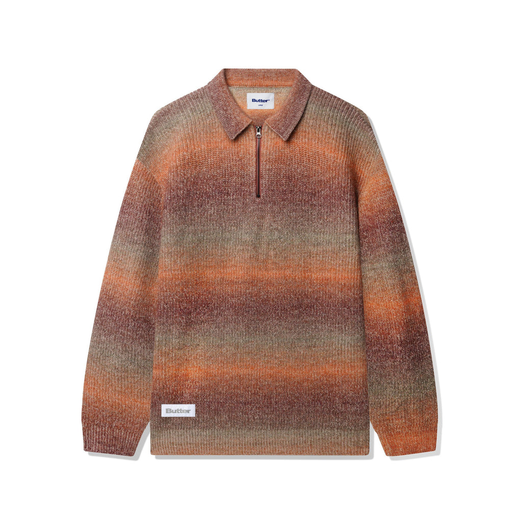 Beams 1_4 Zip Knit Sweater