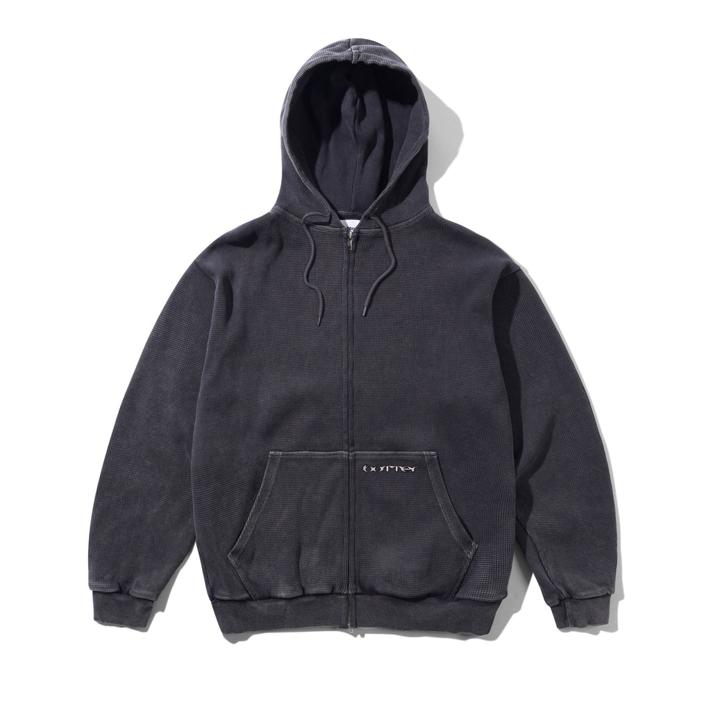 Waffle Zip-Thru Hood