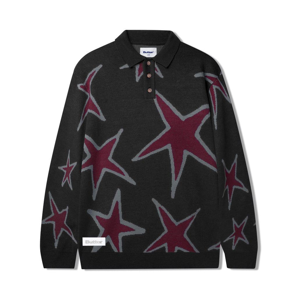 Star Polo Knit Sweater