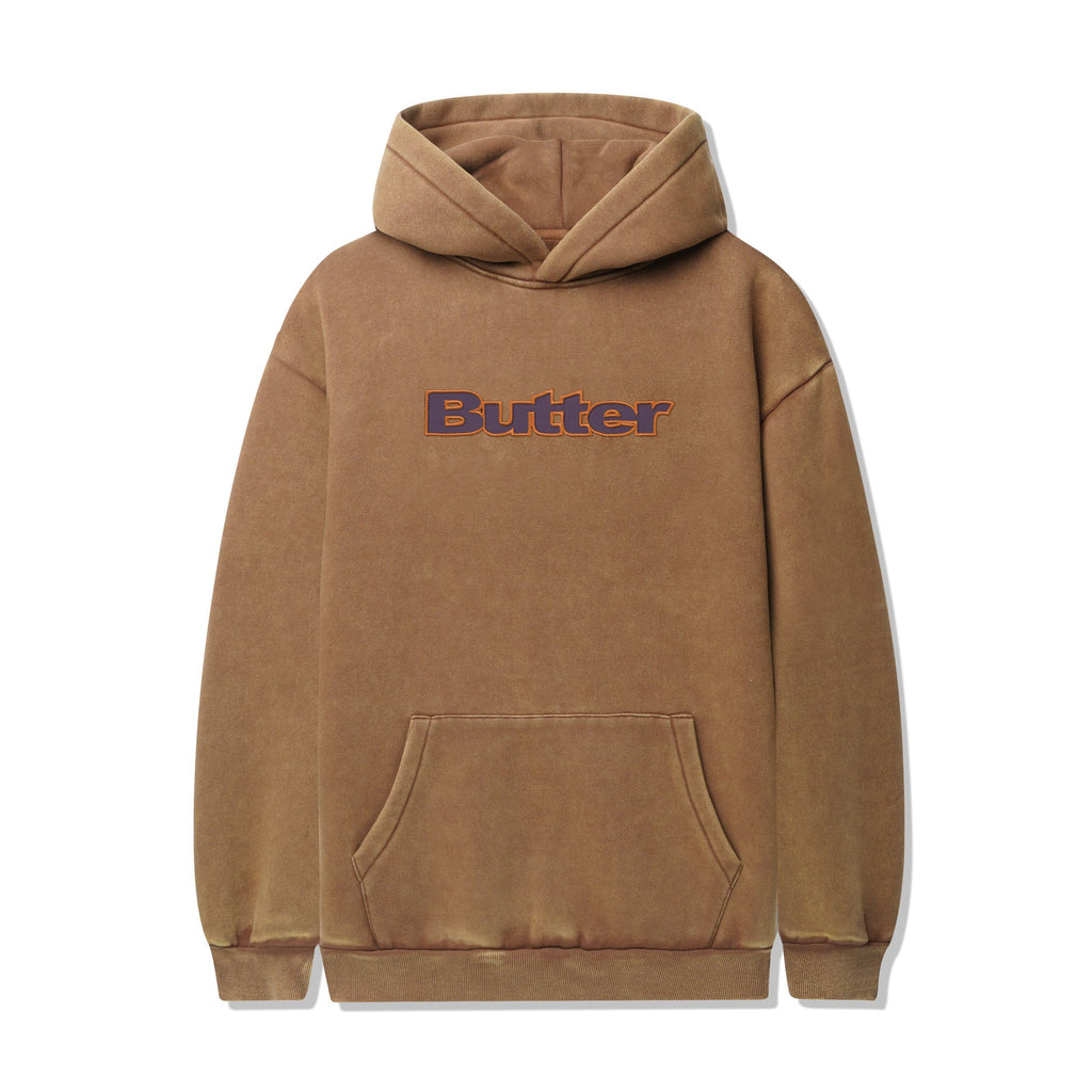 Nylon Logo Applique Pullover Hood