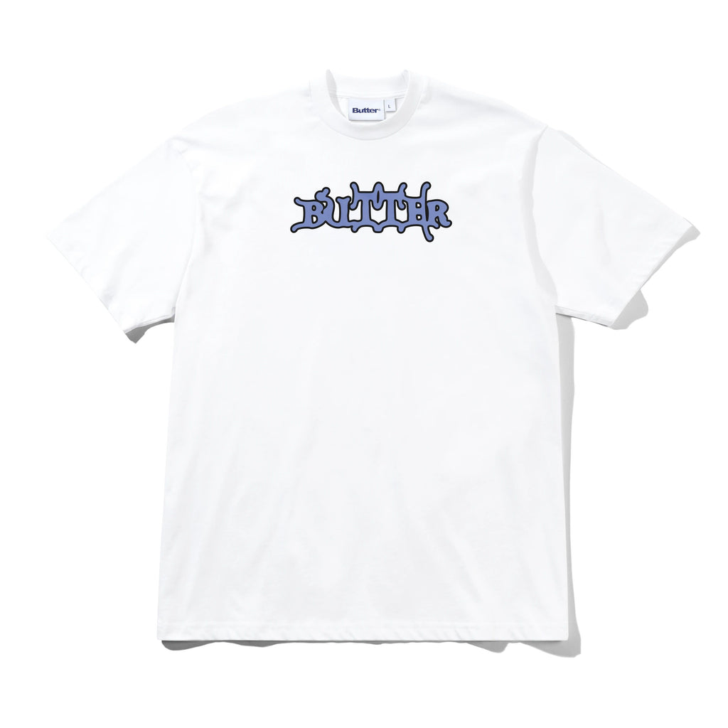 Serif Tee White