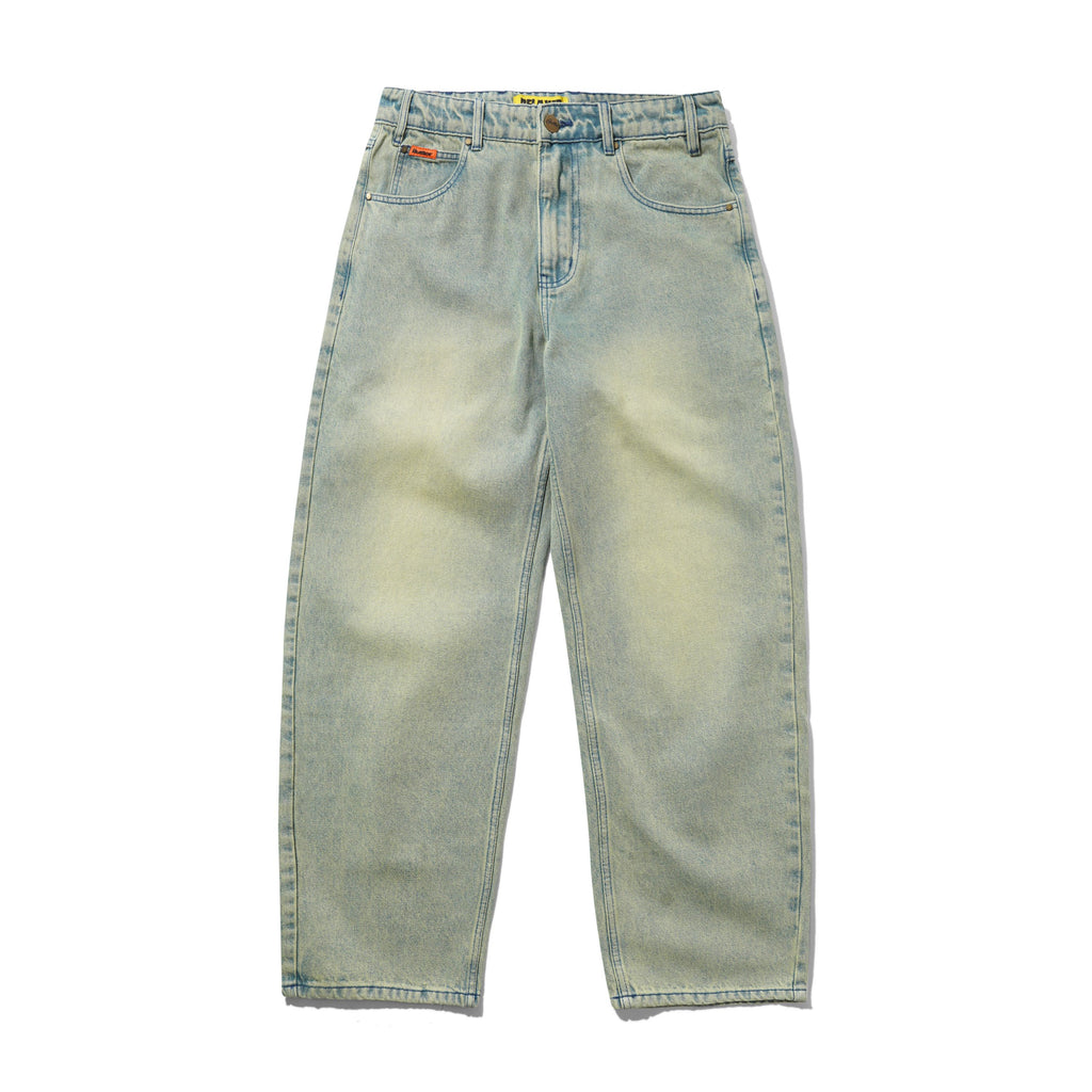 Relaxed Denim Jeans Sunfaded Blue