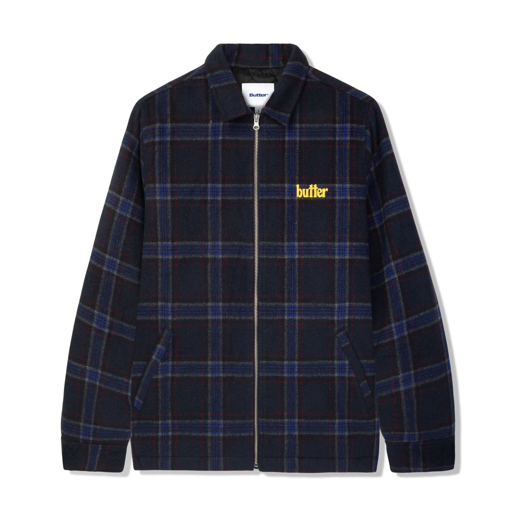 Plaid Flannel Insulated Overshirt