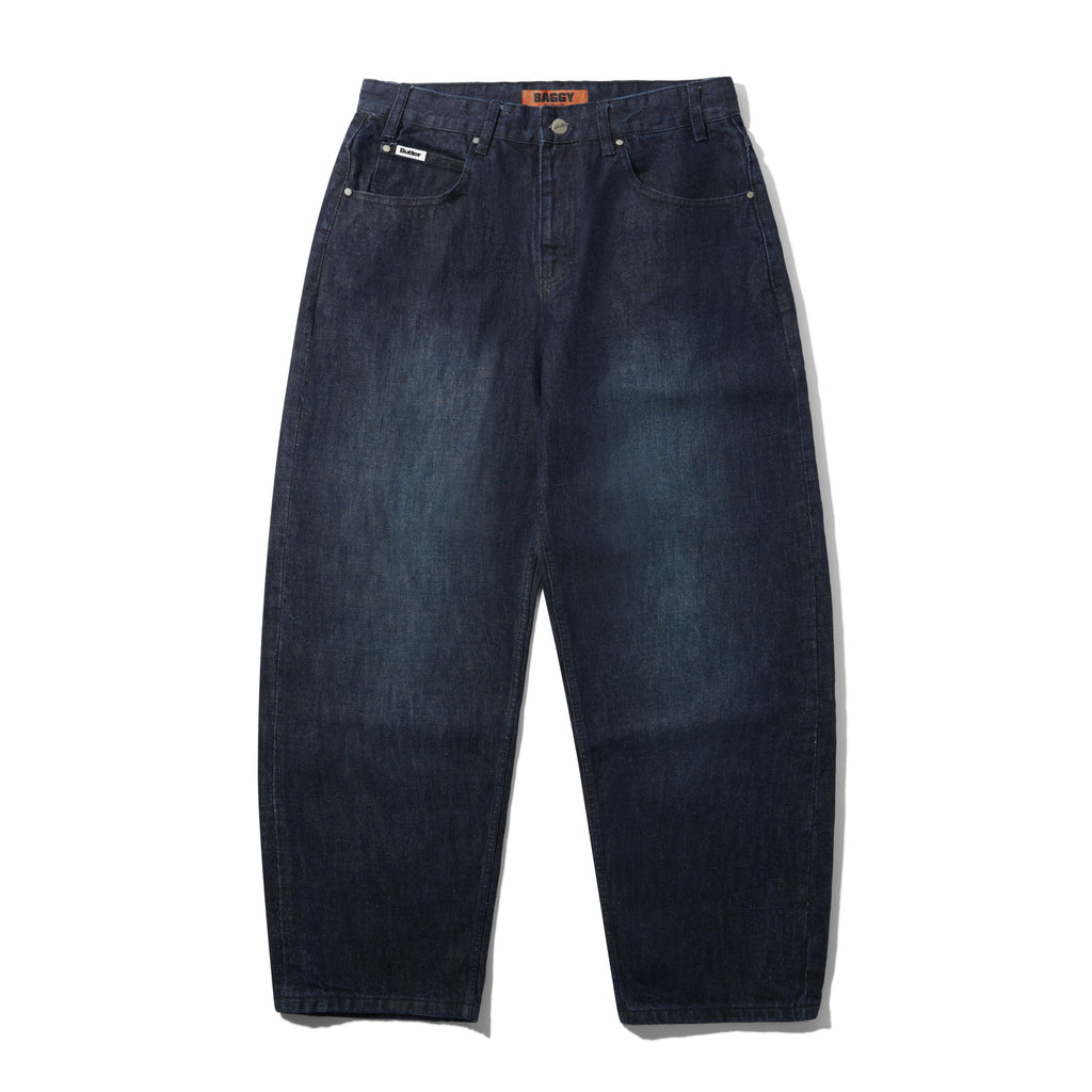 Baggy Denim Jeans Distressed Selvedge