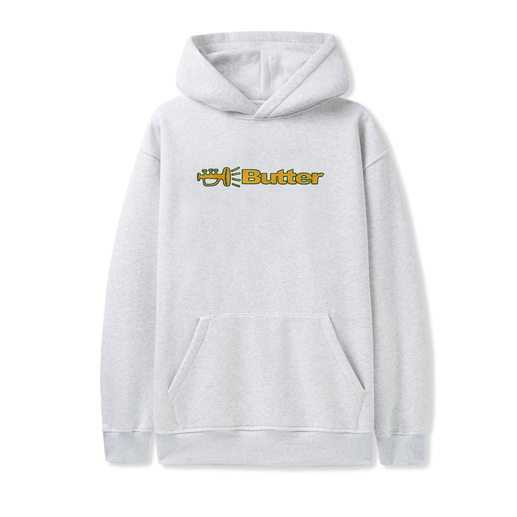 Horn Embroidered Logo Pullover Hood