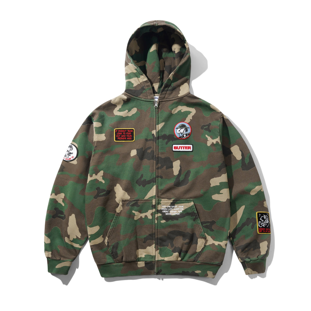 Patches Zip-Thru Hood