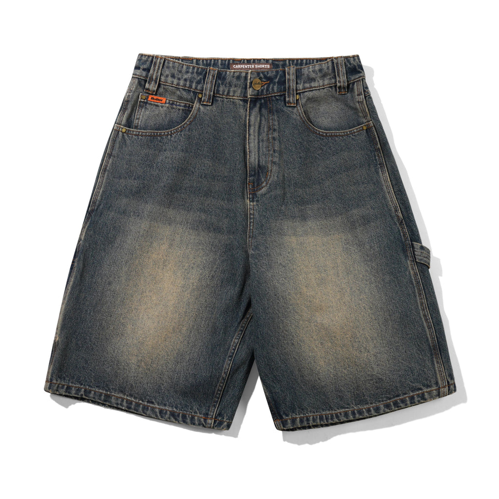 Carpenter Shorts Dirty Inidigo Wash