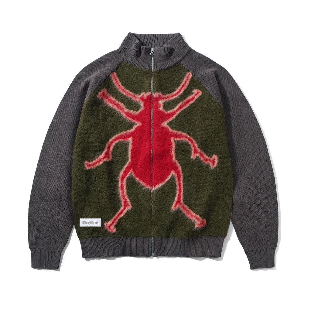 Beetle Zip Thru Knit