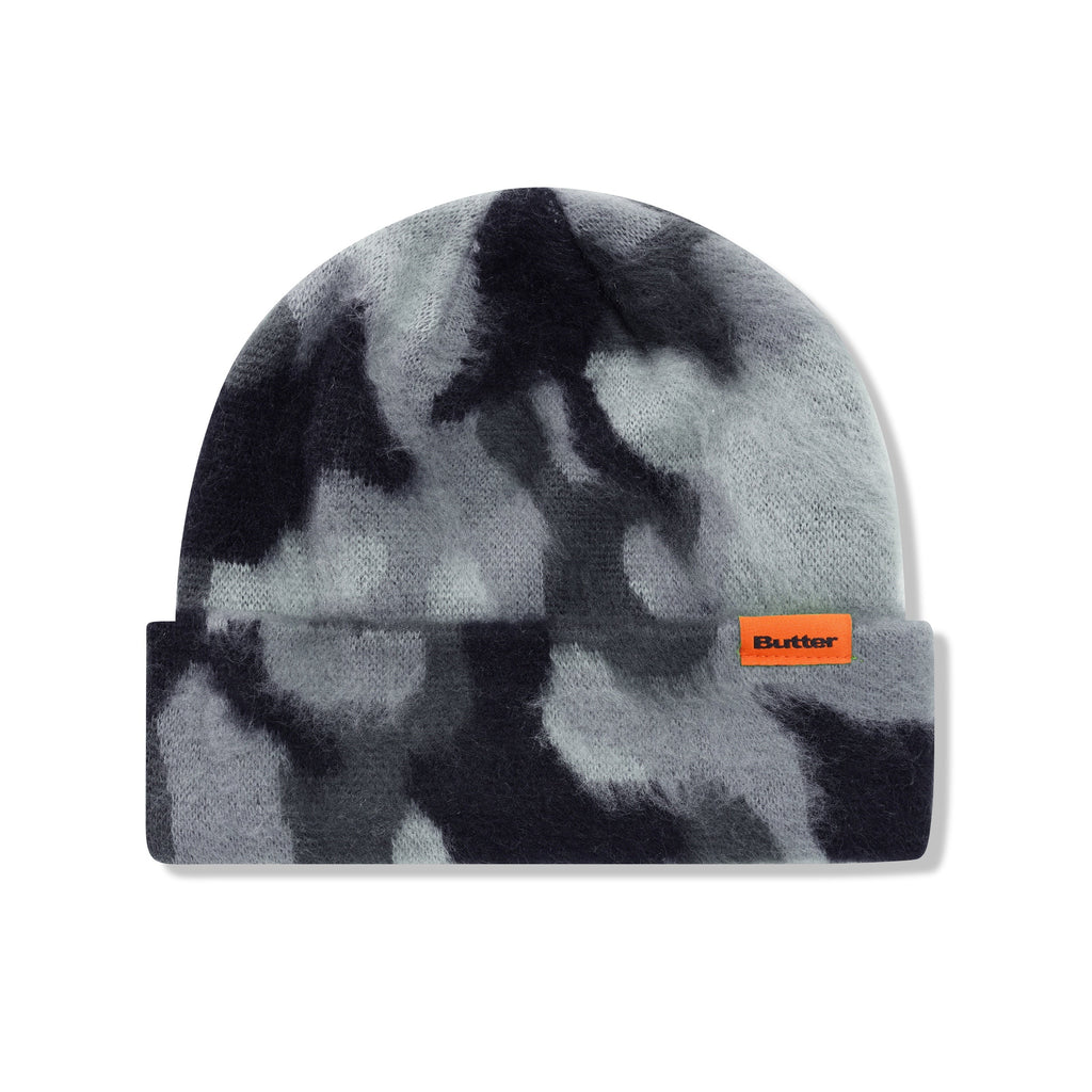 Mohair Camo Cuff Beanie