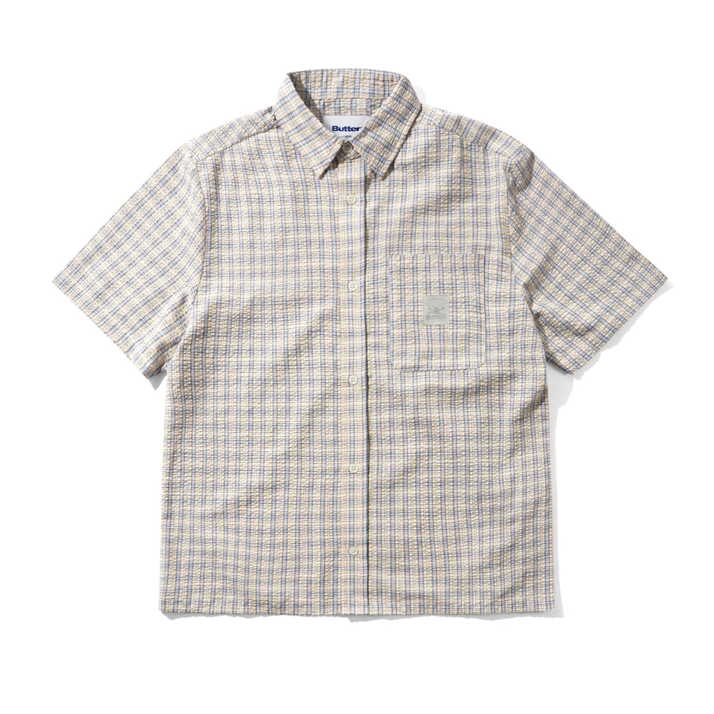Equipment S_S Shirt Blue_Yellow