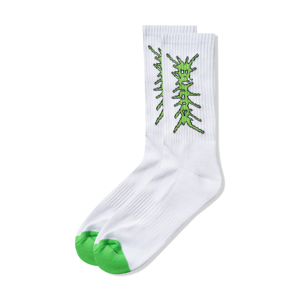 Nail Logo Socks White