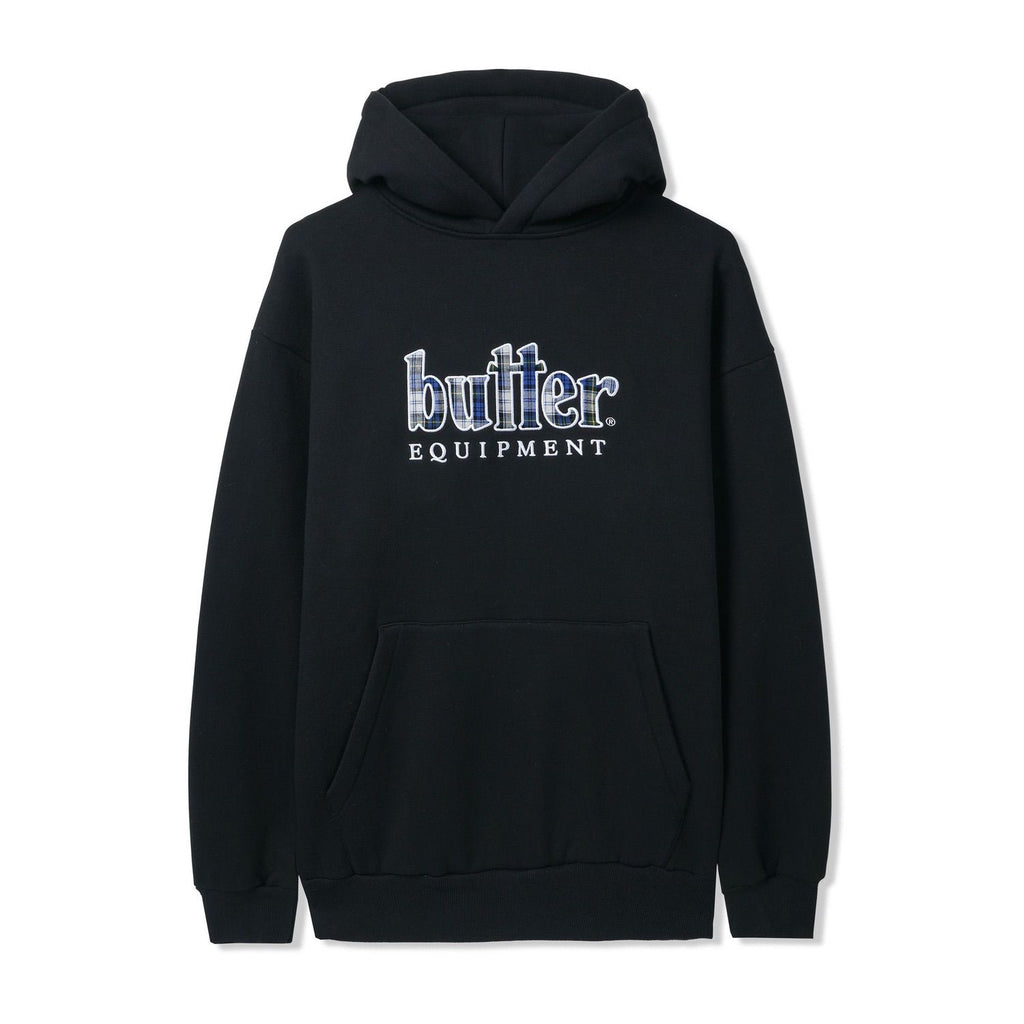 Plaid Applique Pullover Hood Butter Goods
