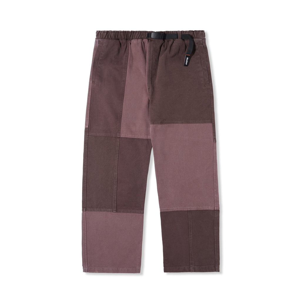 Washed Canvas Patchwork Pants