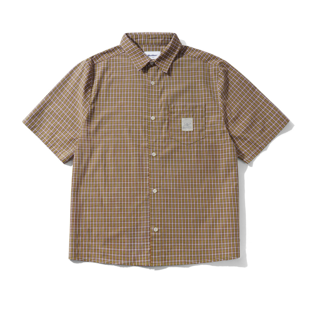 Equipment S_S Shirt Lime_Red