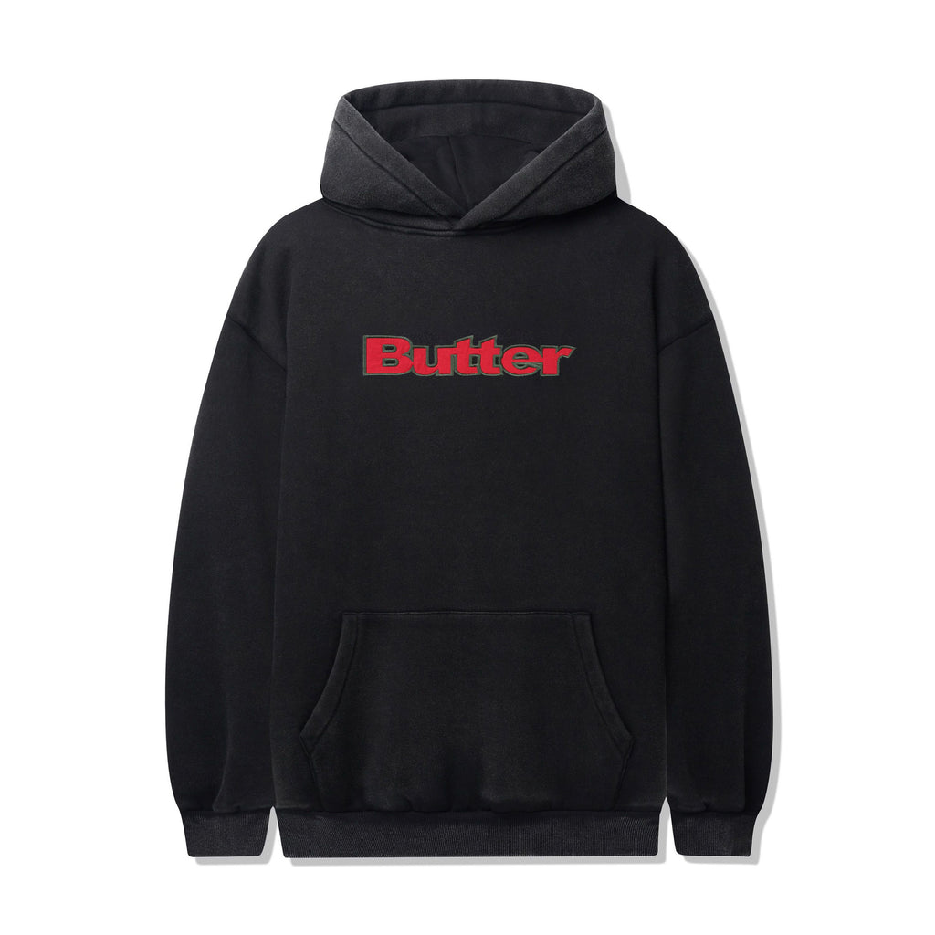 Nylon Logo Applique Pullover Hood