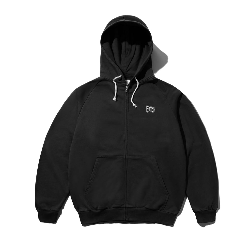 Sketch Zip-Thru Hood Black
