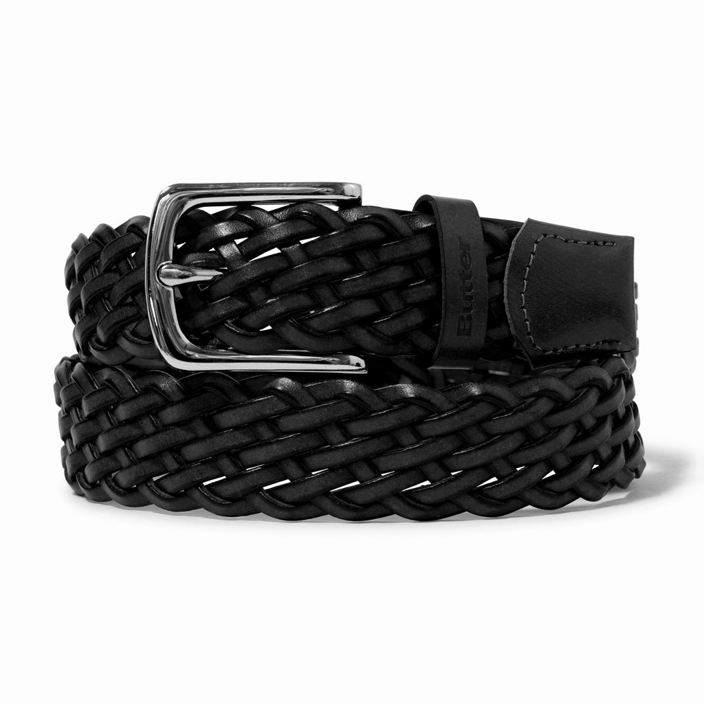 Leather Braided Belt