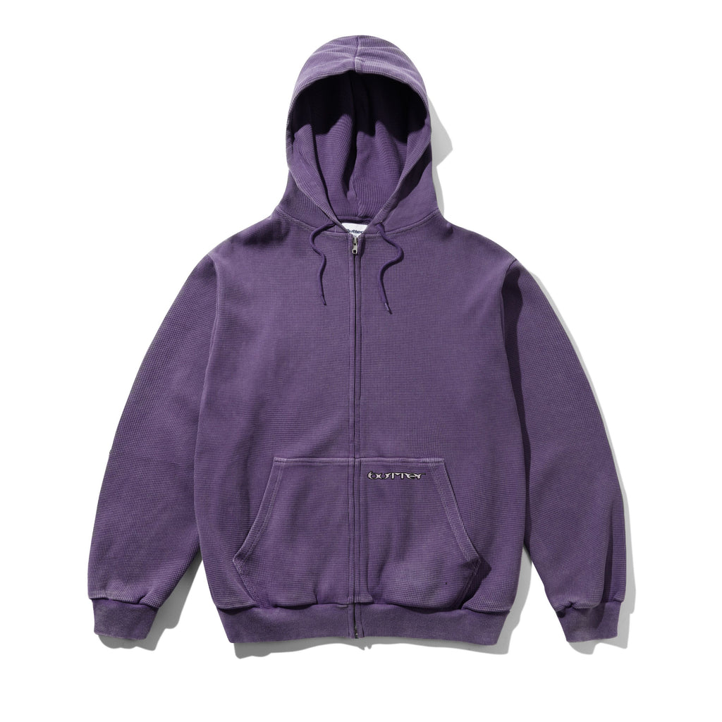 Waffle Zip-Thru Hood