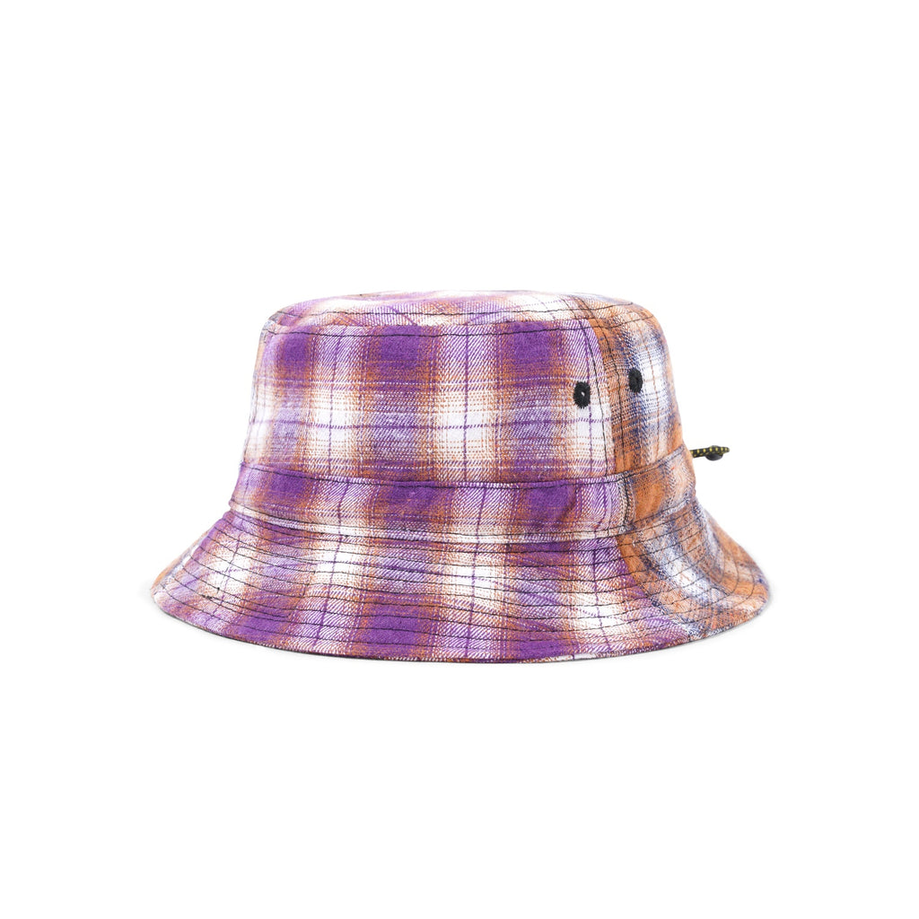 Patchwork Plaid Bucket Hat