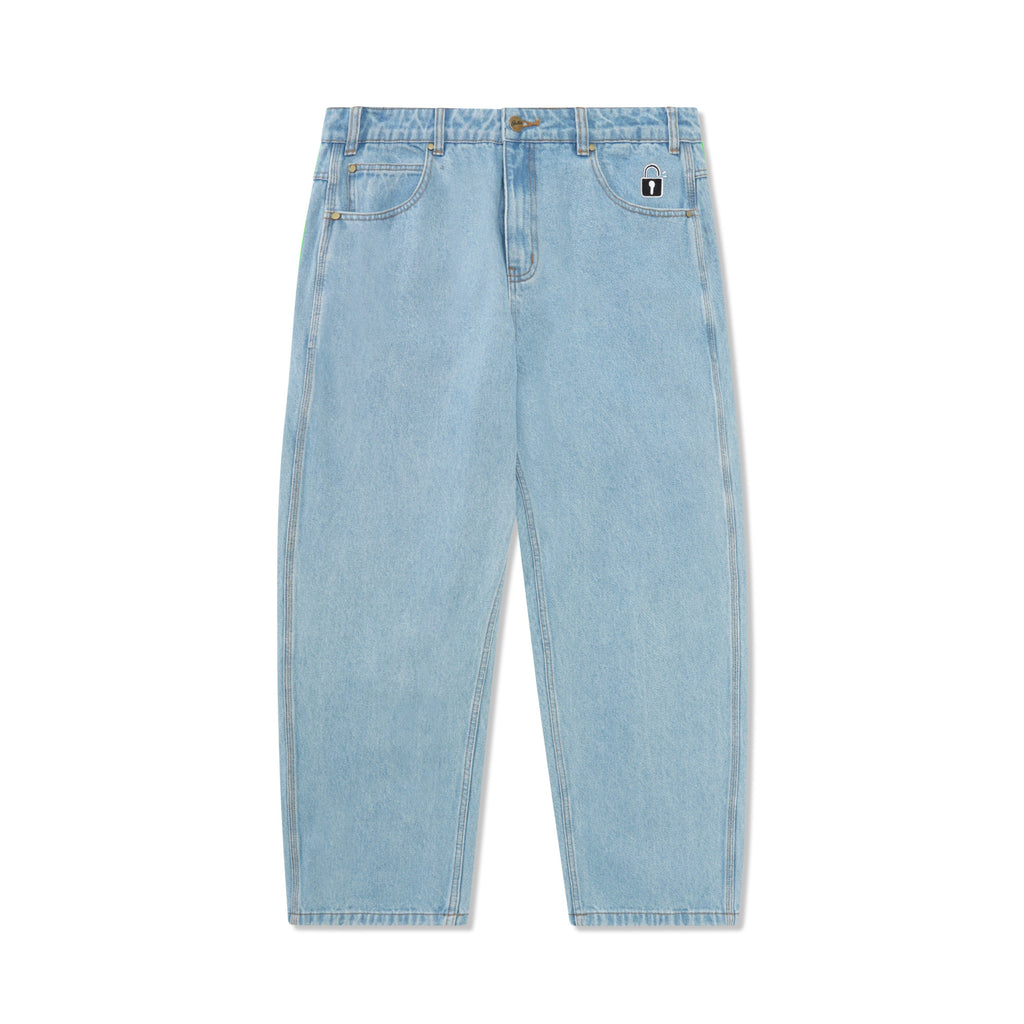 Lock Baggy Denim Jeans