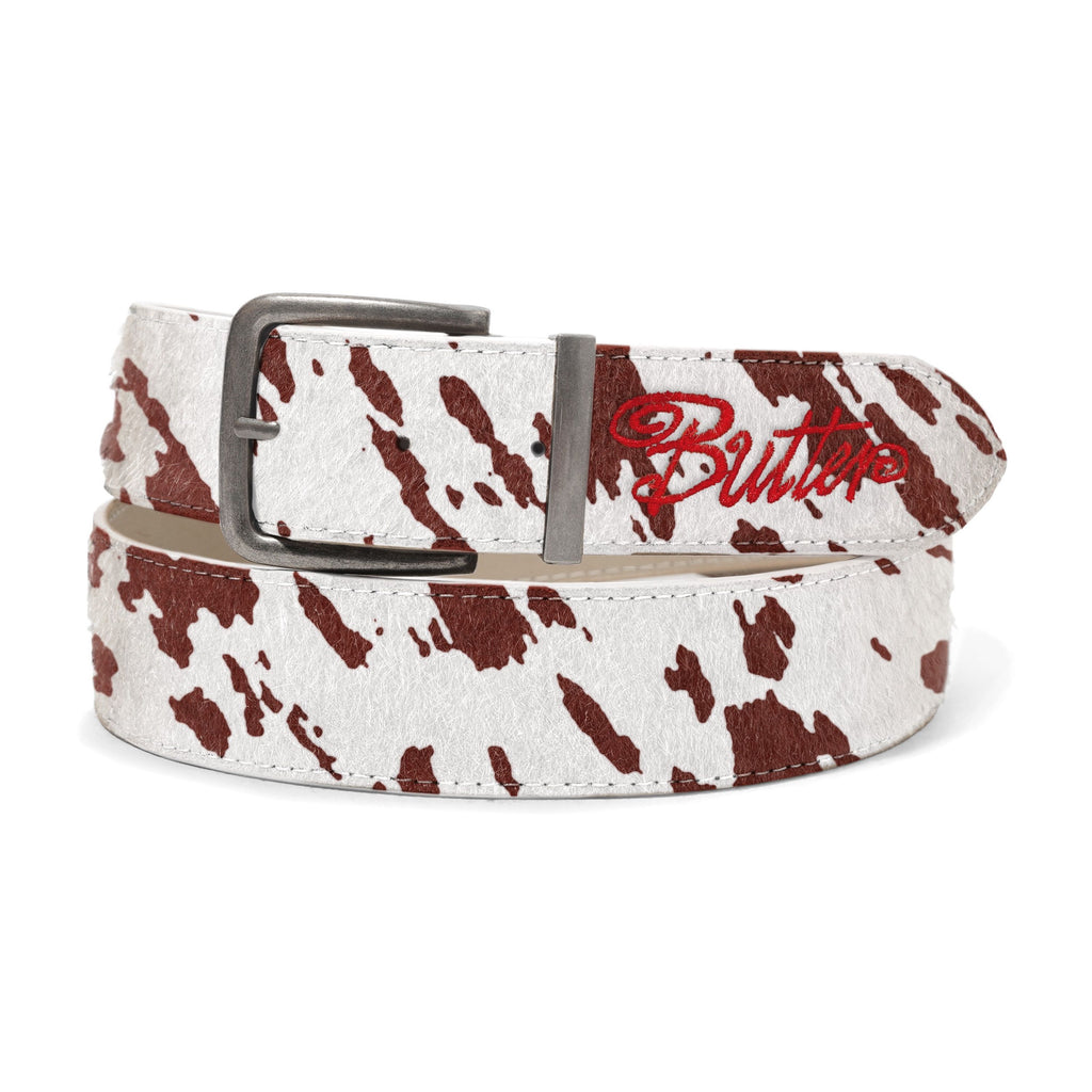 Animal Hide Belt Cow