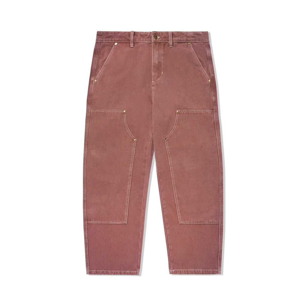 Washed Canvas Double Knee Pants