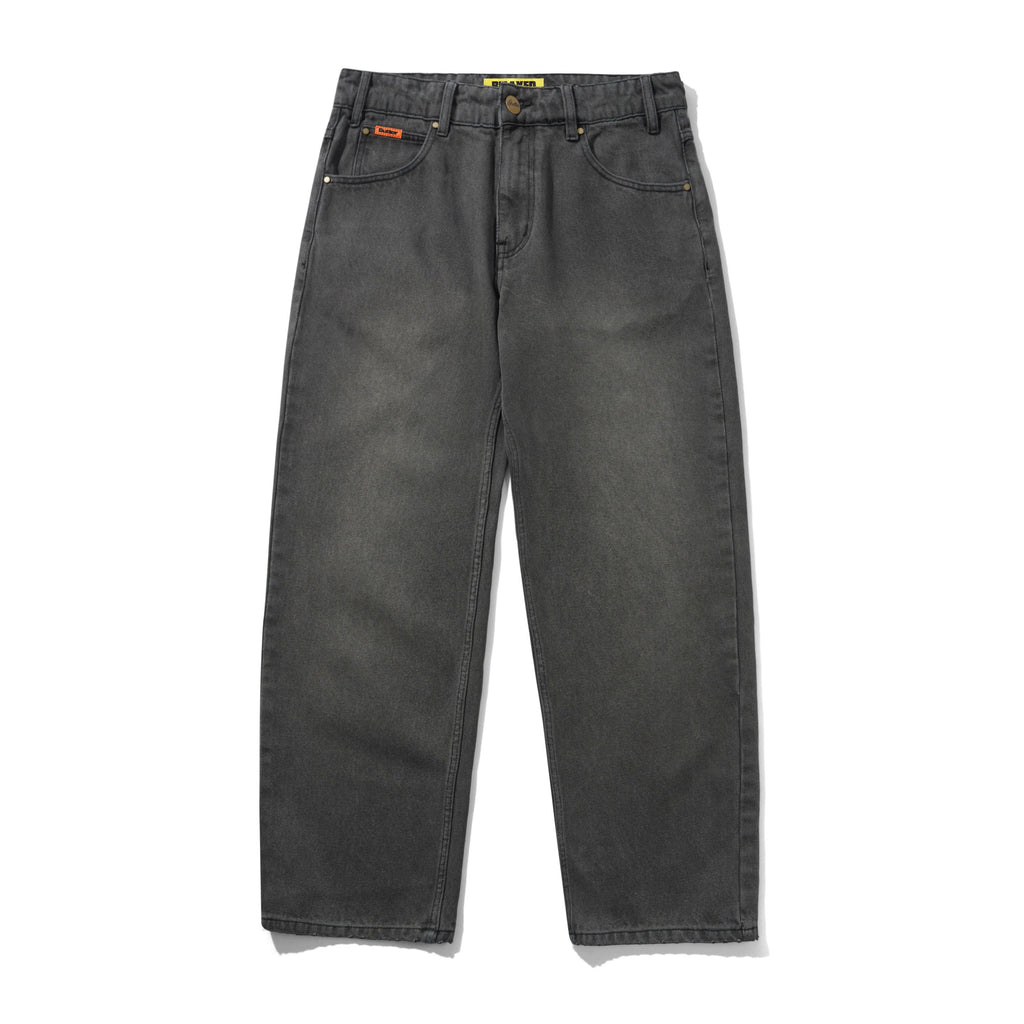 Relaxed Denim Jeans Faded Black