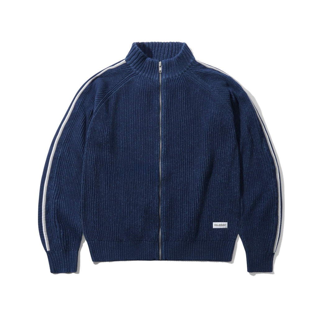 Club Zip-Thru Knit Navy