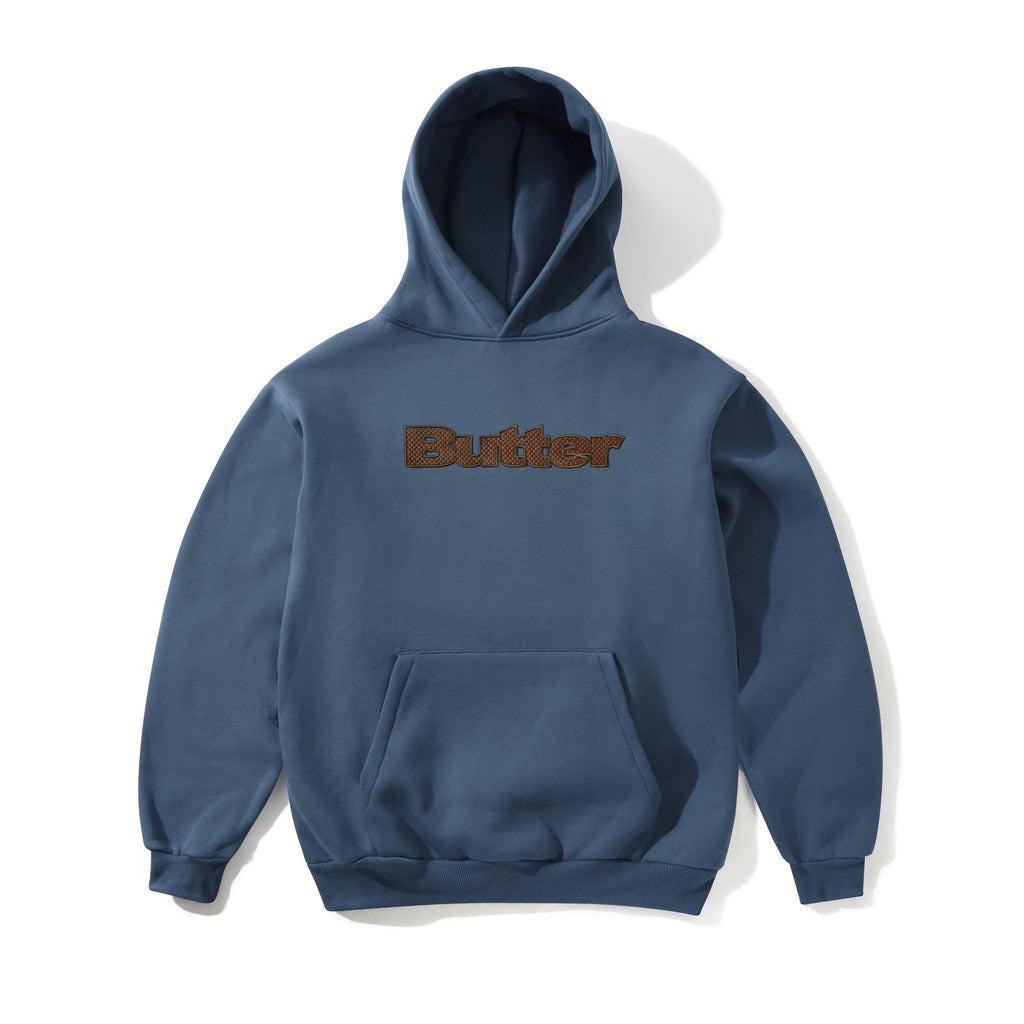 Textured Logo Pullover Hood