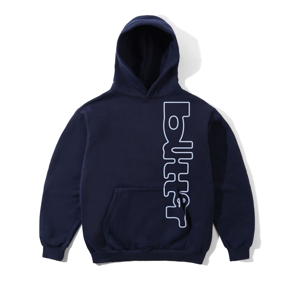 Warped Pullover Hood Navy