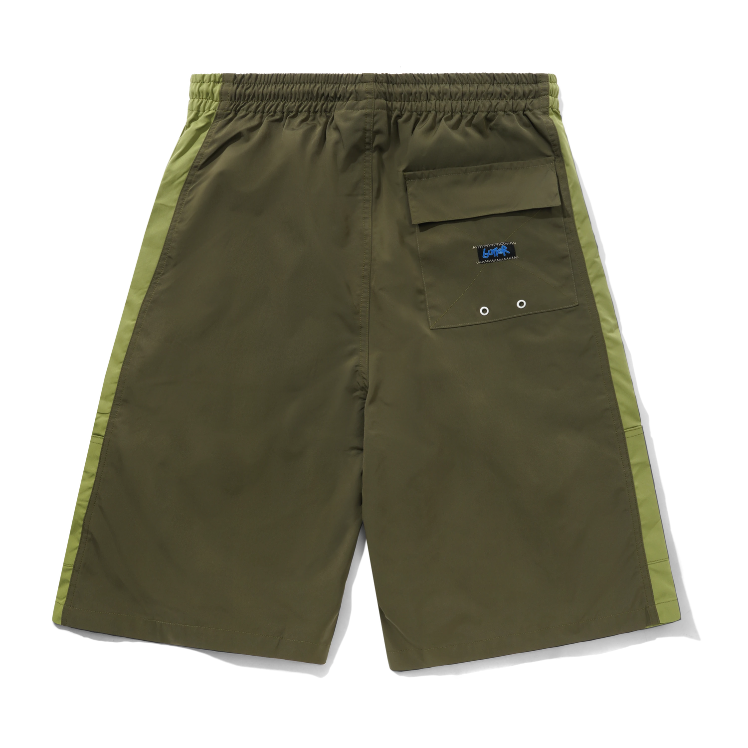Abseil Boardshorts, Army / Lime
