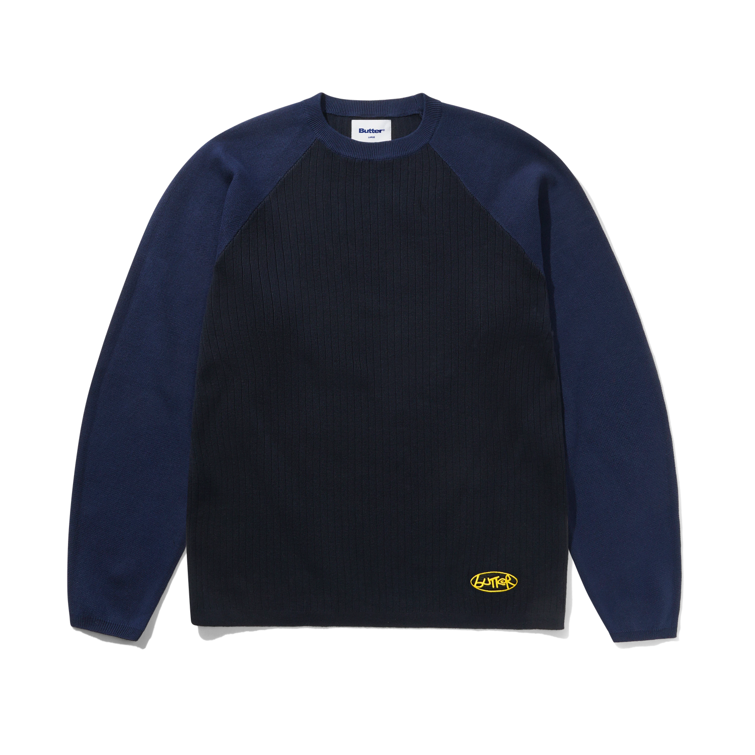 Abseil Knit Sweater, Navy / Ocean