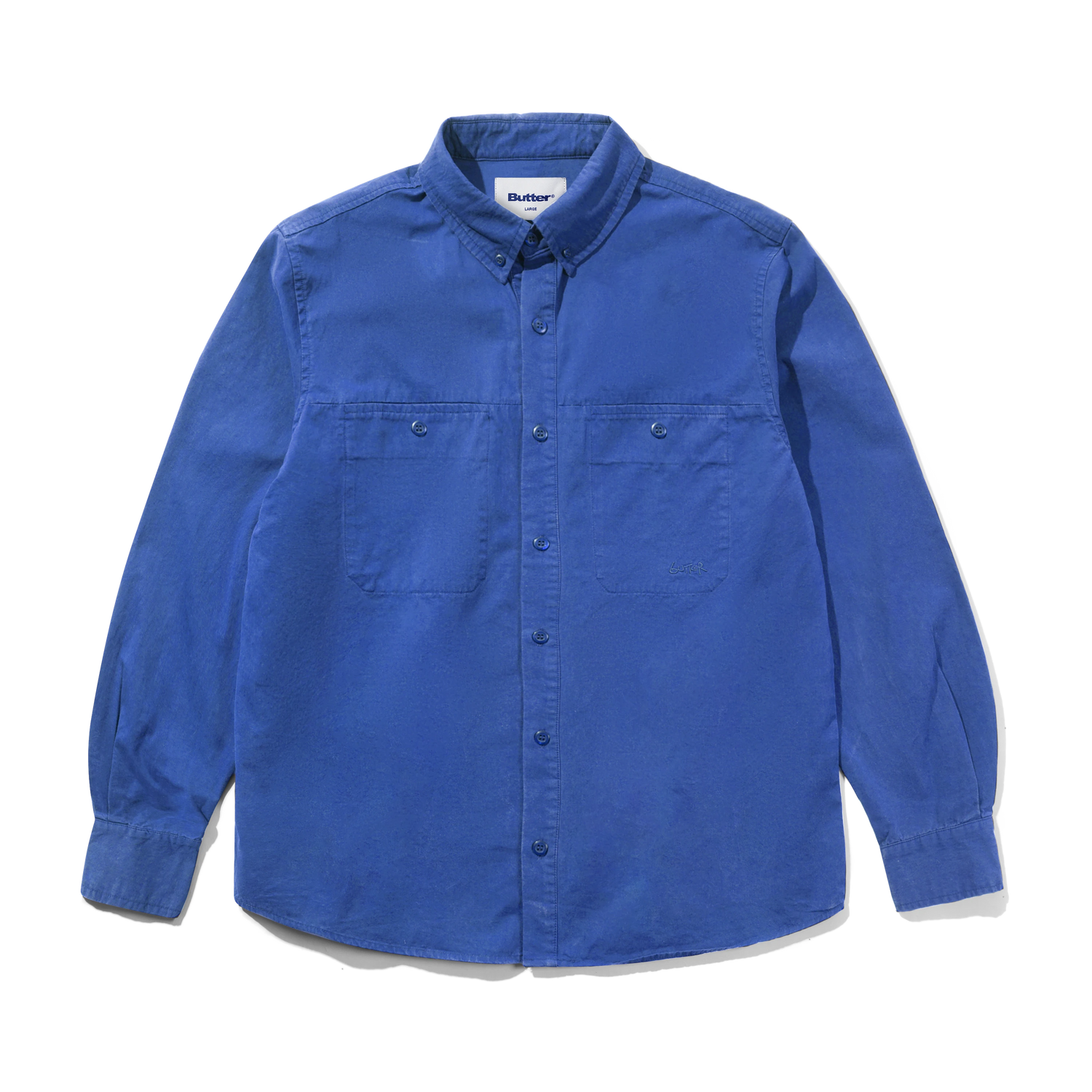 Abseil L/S Shirt, Washed Cobalt