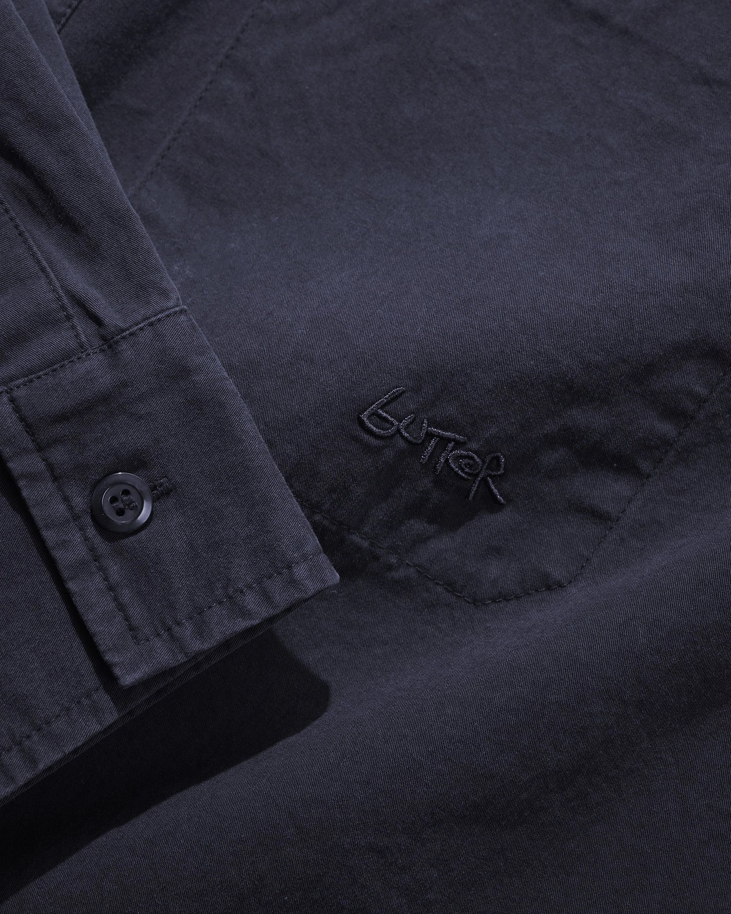 Abseil L/S Shirt, Washed Navy