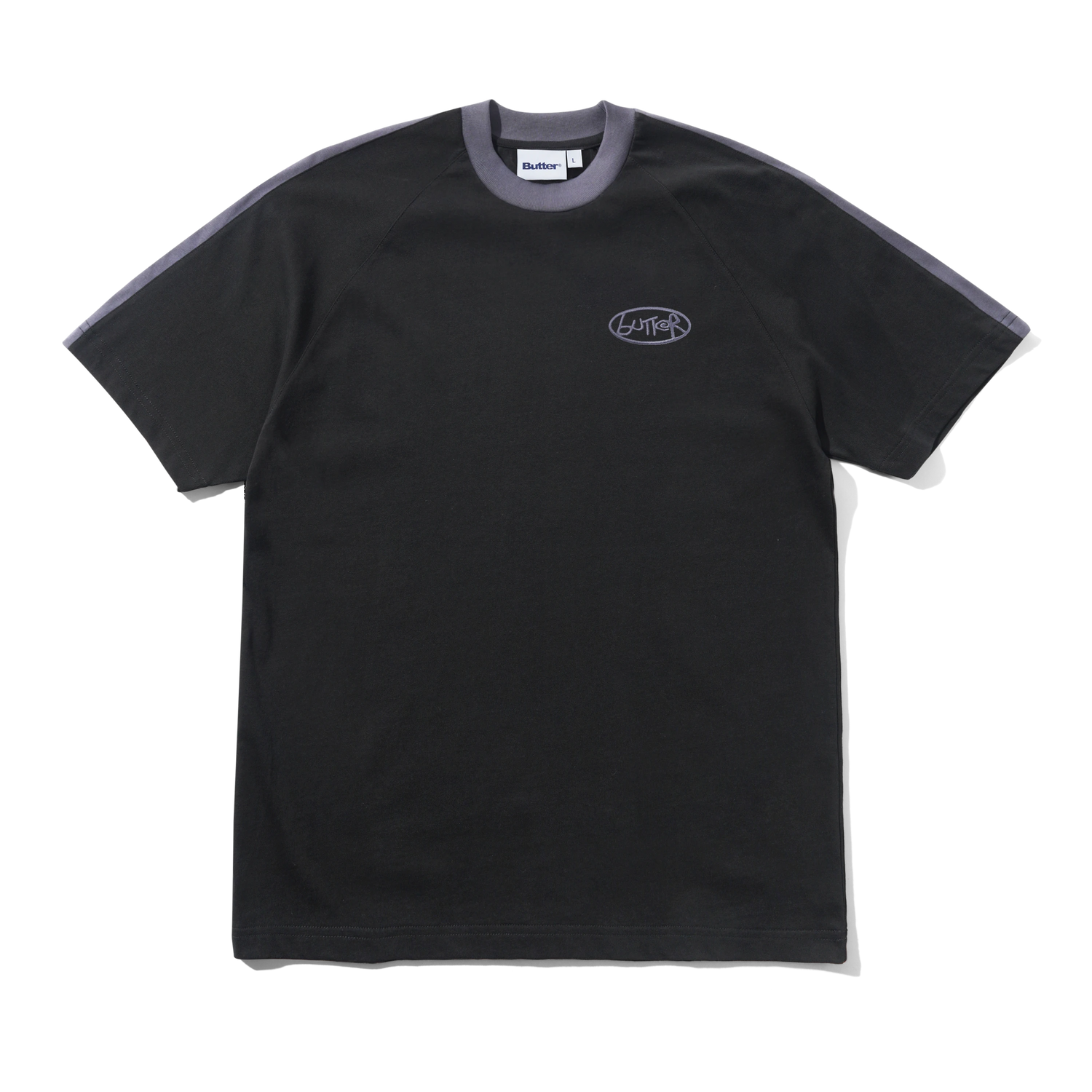 Abseil Panel Tee, Black / Slate