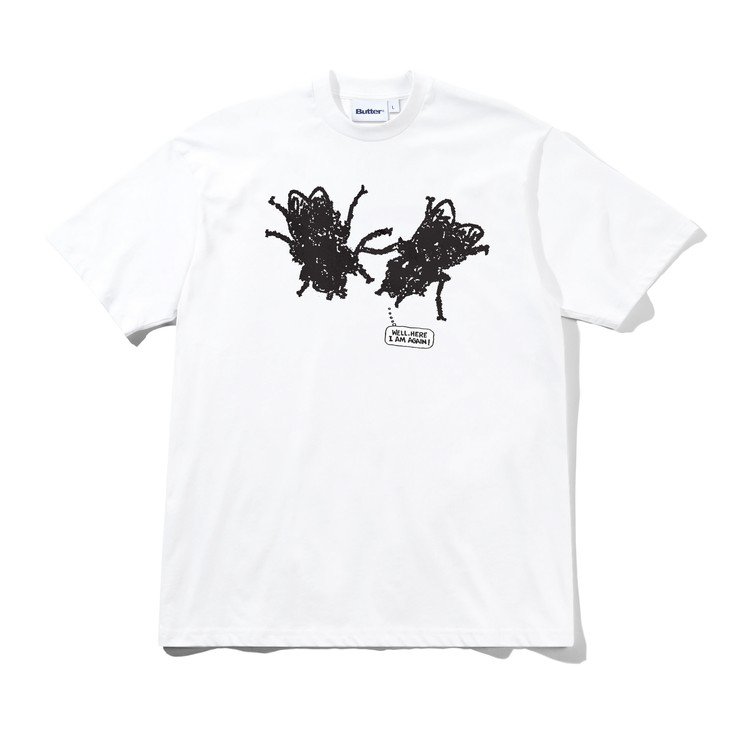 Again Tee, White