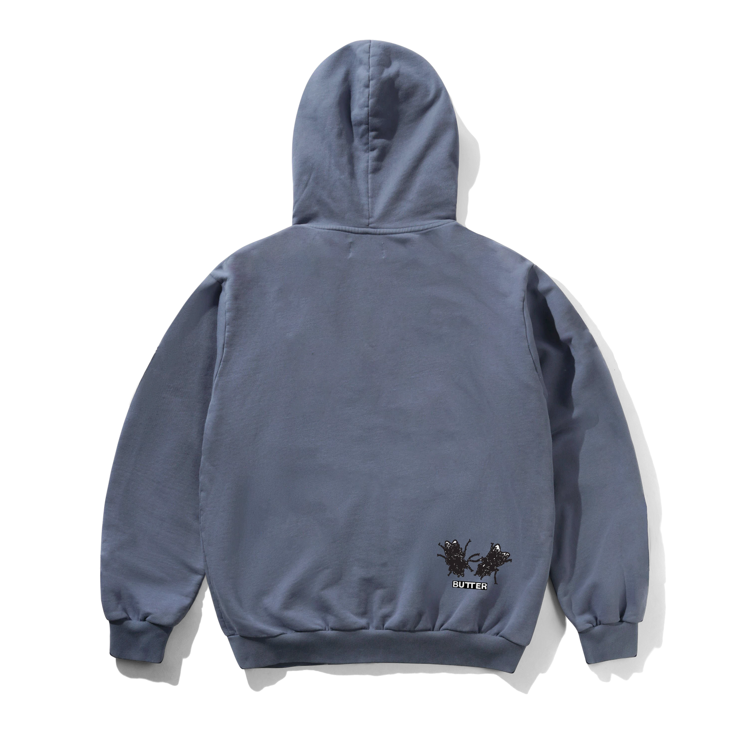 Again Zip-Thru Hood, Stone Blue
