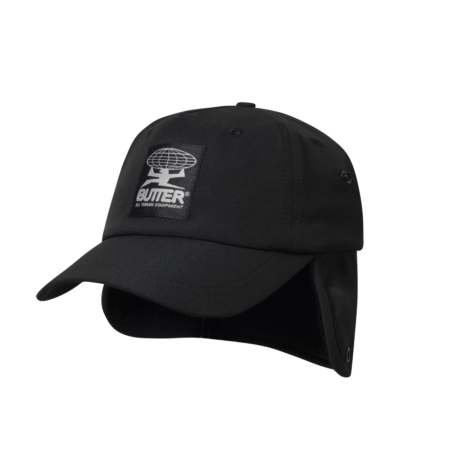 All Terrain 5 Panel Cap, Black