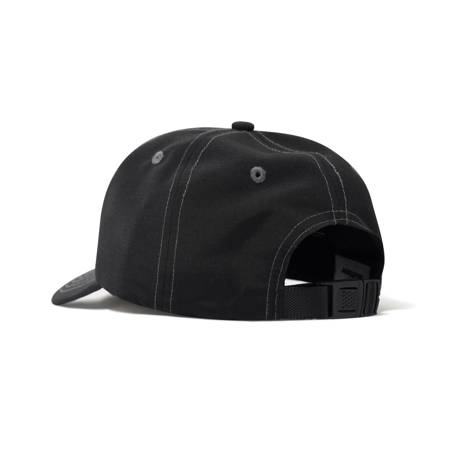 Alpine 6 Panel Cap, Black