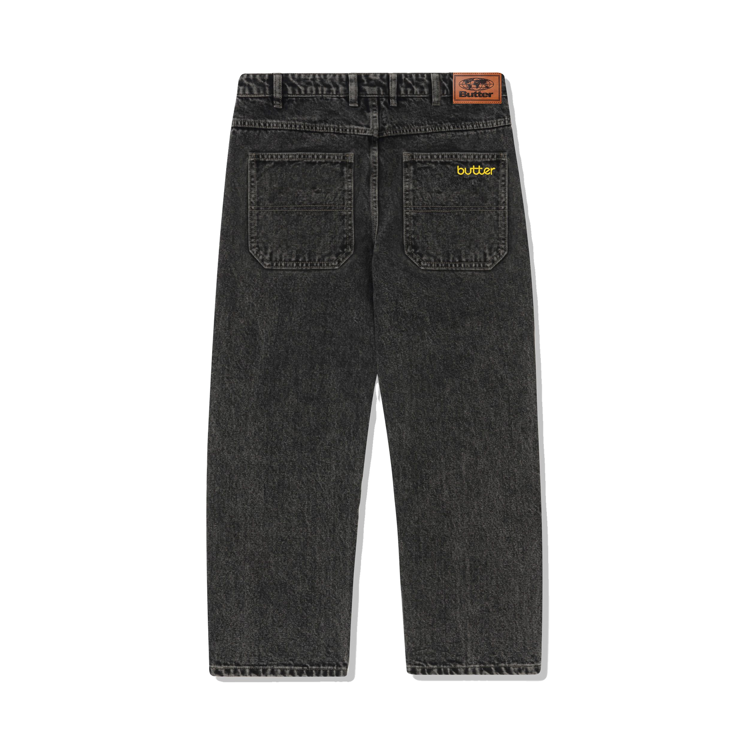Alpine Denim Jeans, Distressed Black – Butter Goods