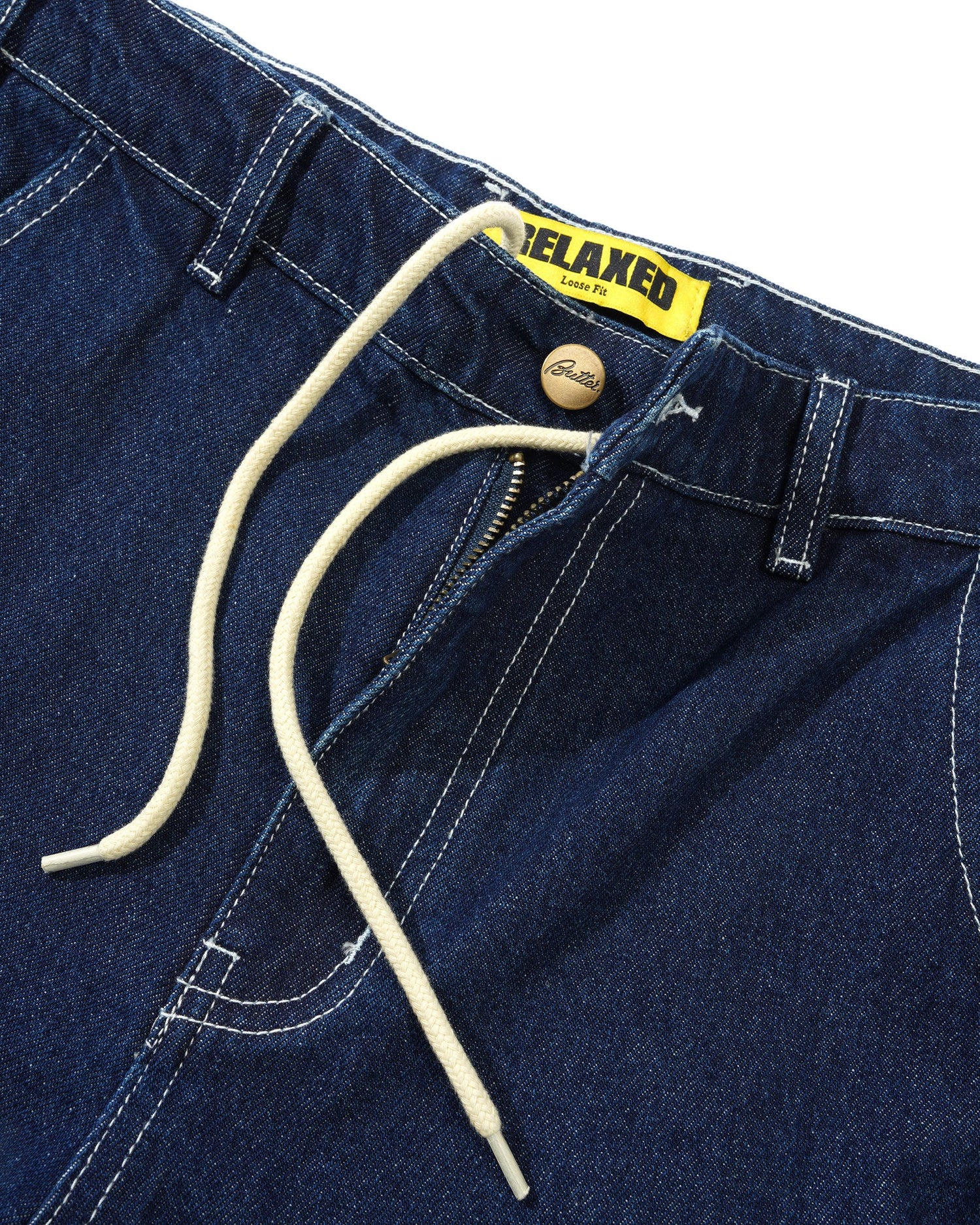 Alpine Denim Jeans, Raw Indigo